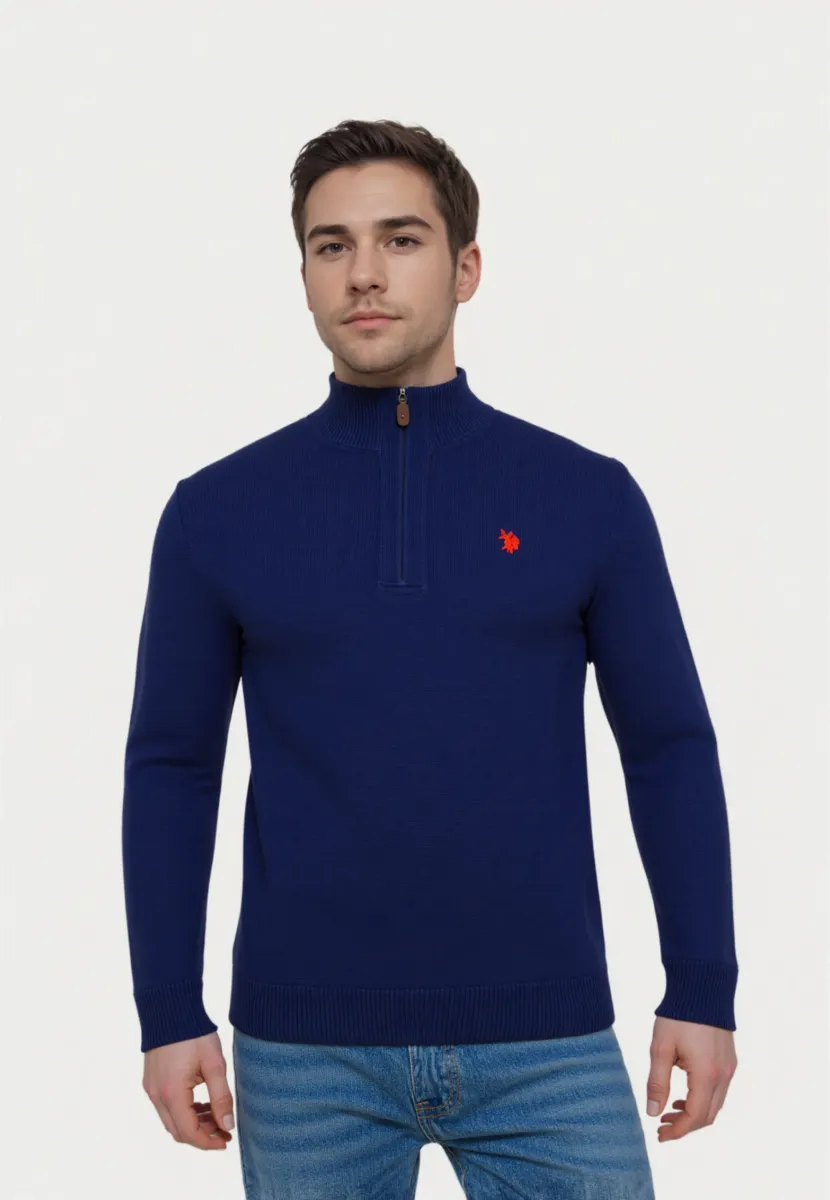 Strickpullover - dunkelblau