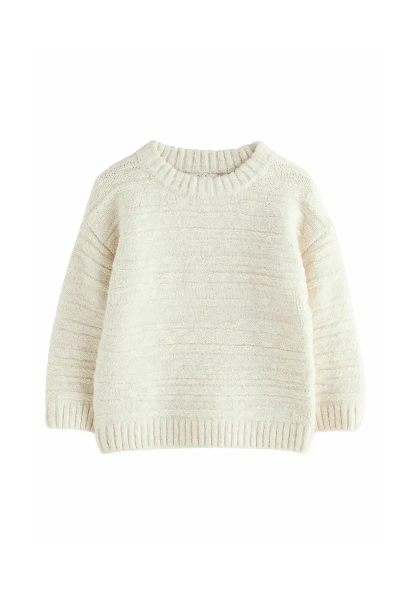 Strickpullover - ecru white