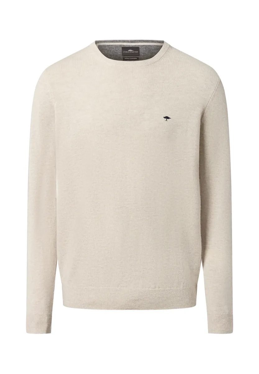 Strickpullover - ecru