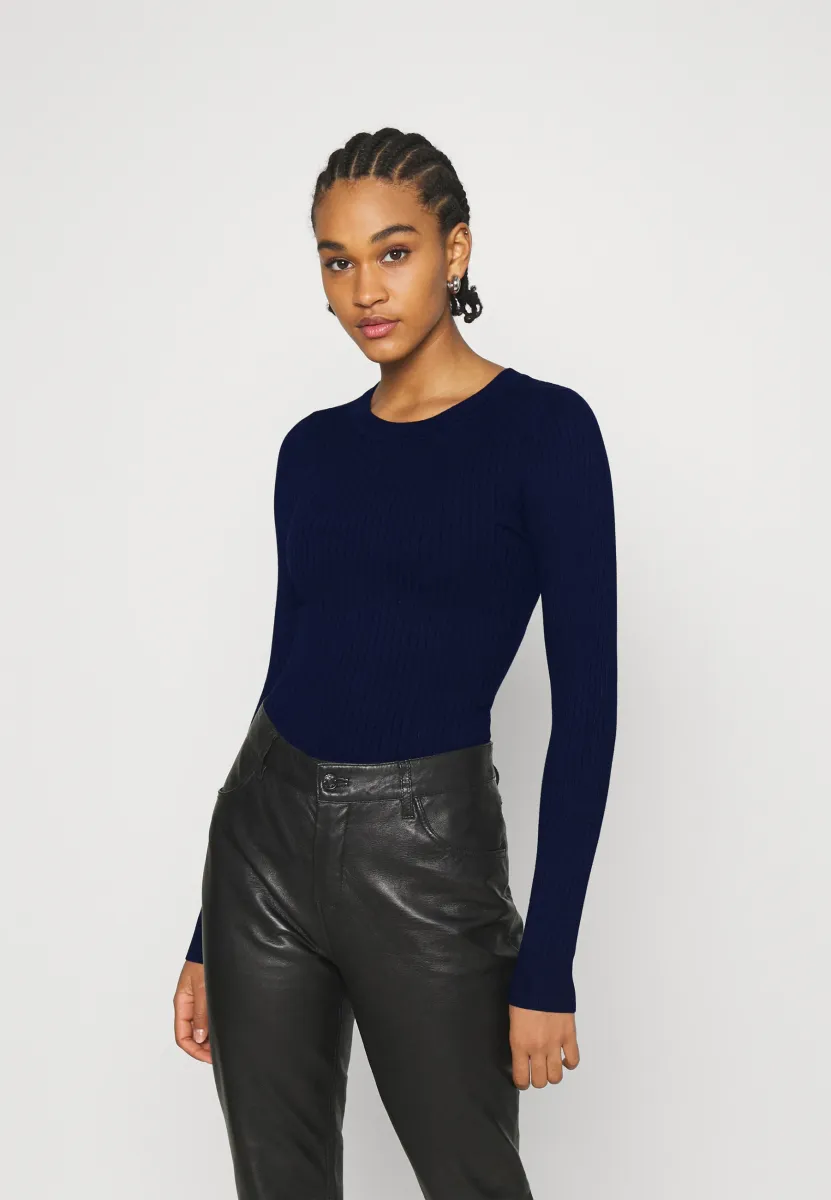Strickpullover - evening blue