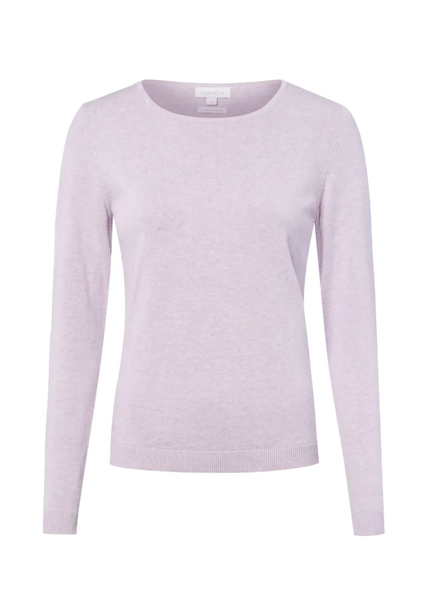 Strickpullover - flieder