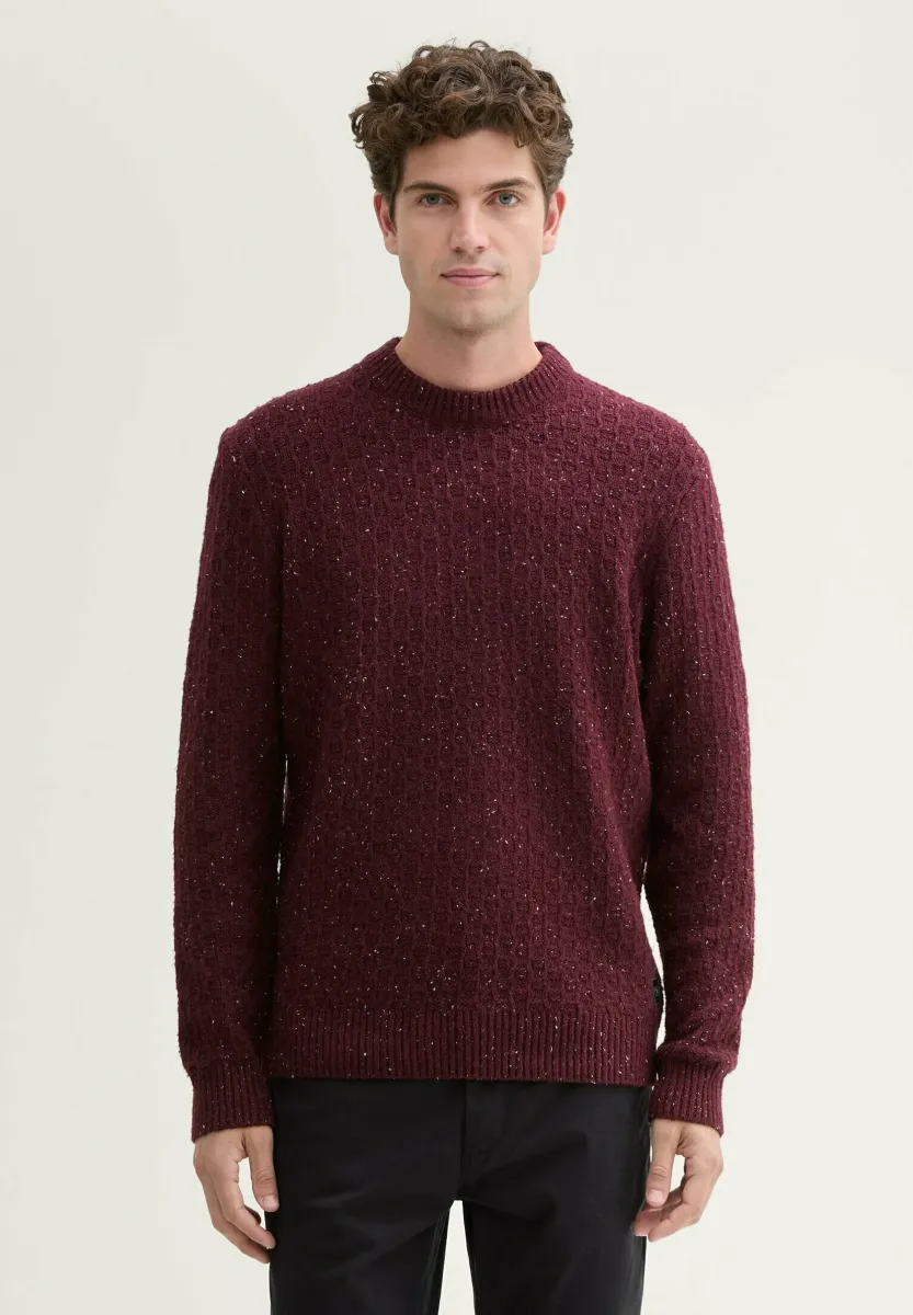 Strickpullover - gipsy purple multicolor neps