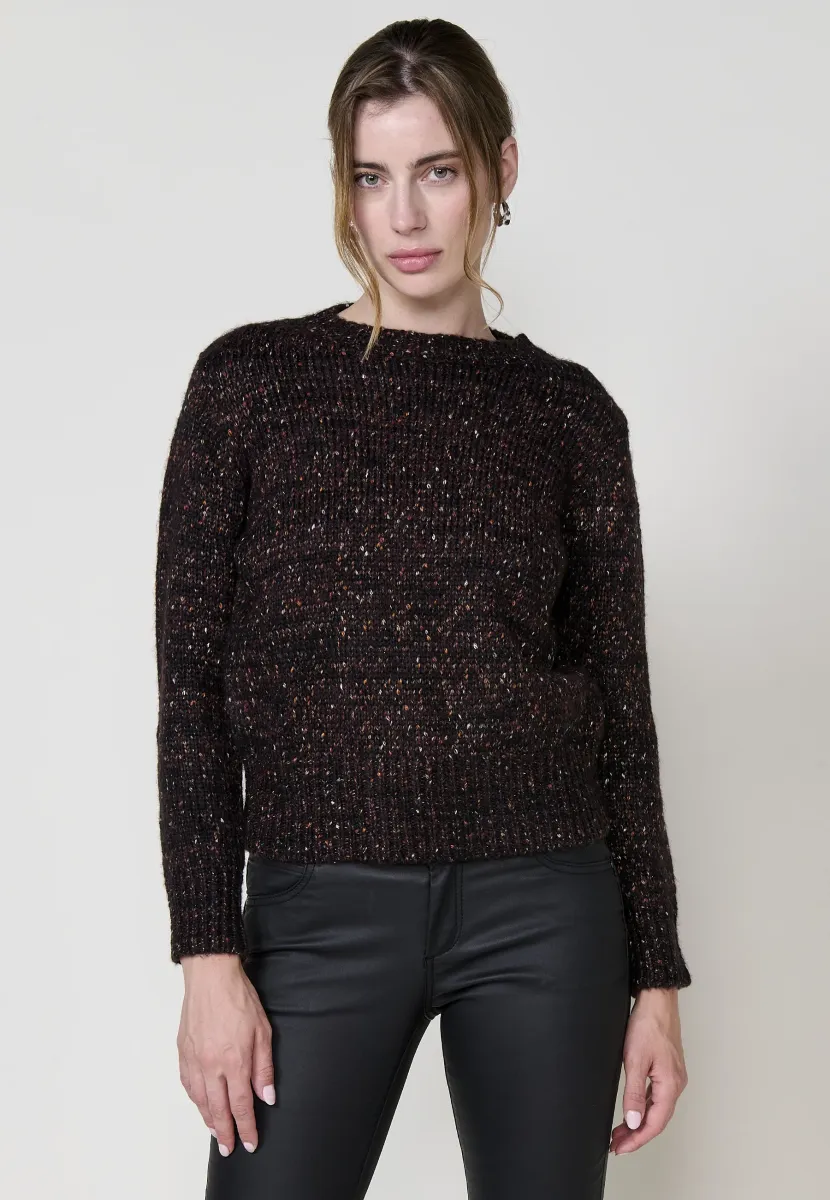 Strickpullover - granate   maroon