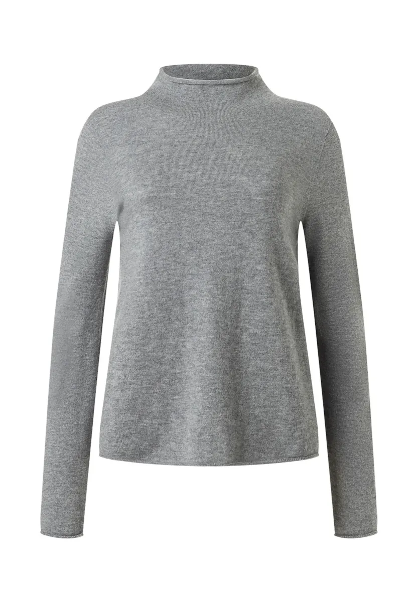 Strickpullover - granite grey