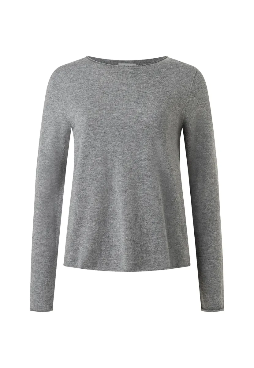 Strickpullover - granite grey