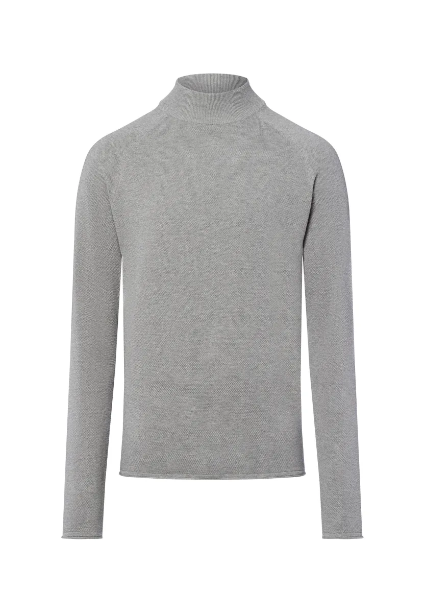 Strickpullover - grau