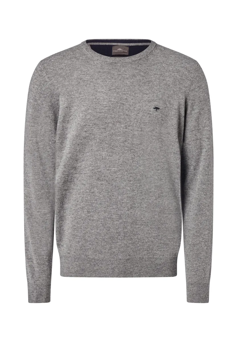 Strickpullover - grau