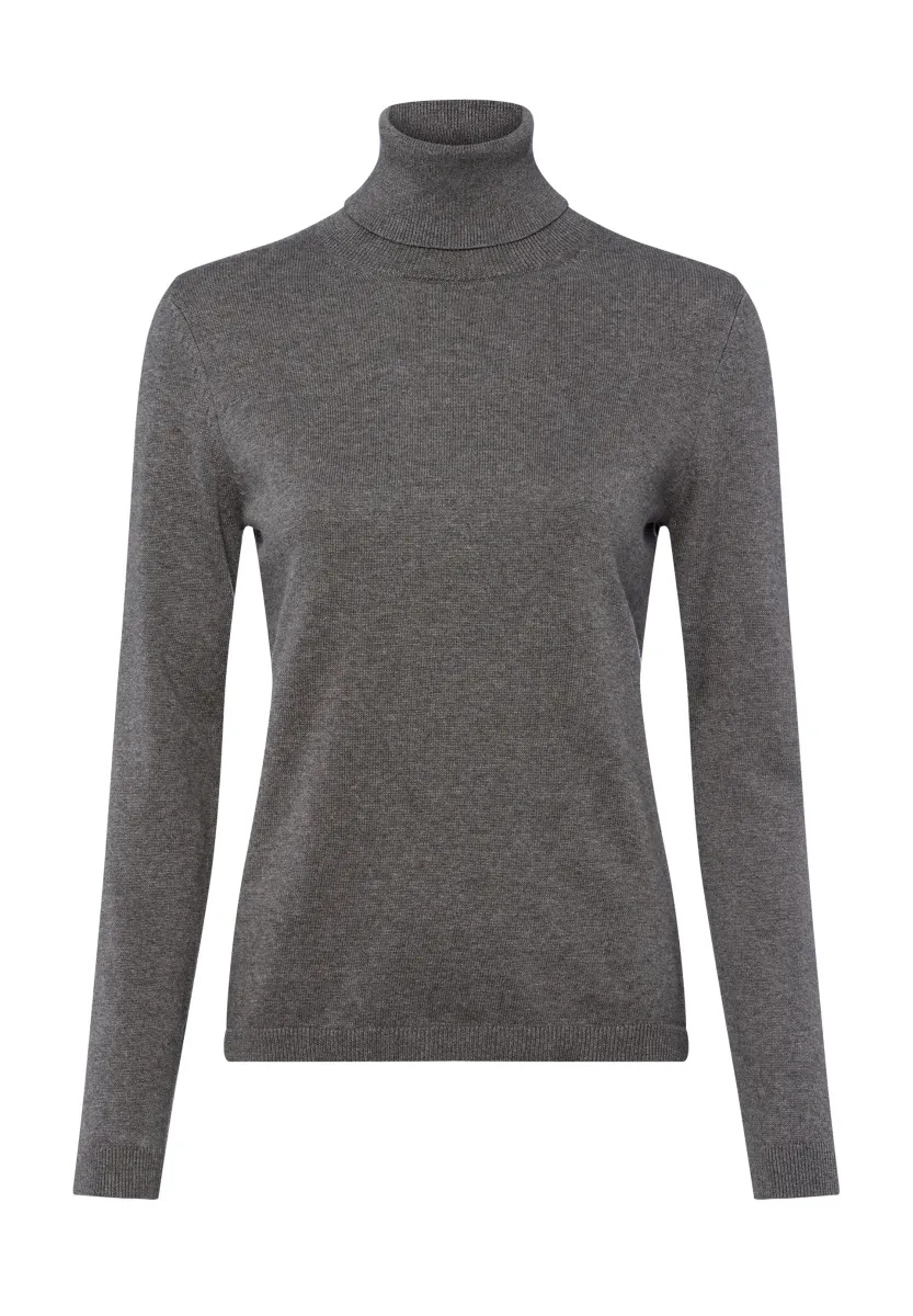 Strickpullover - grau