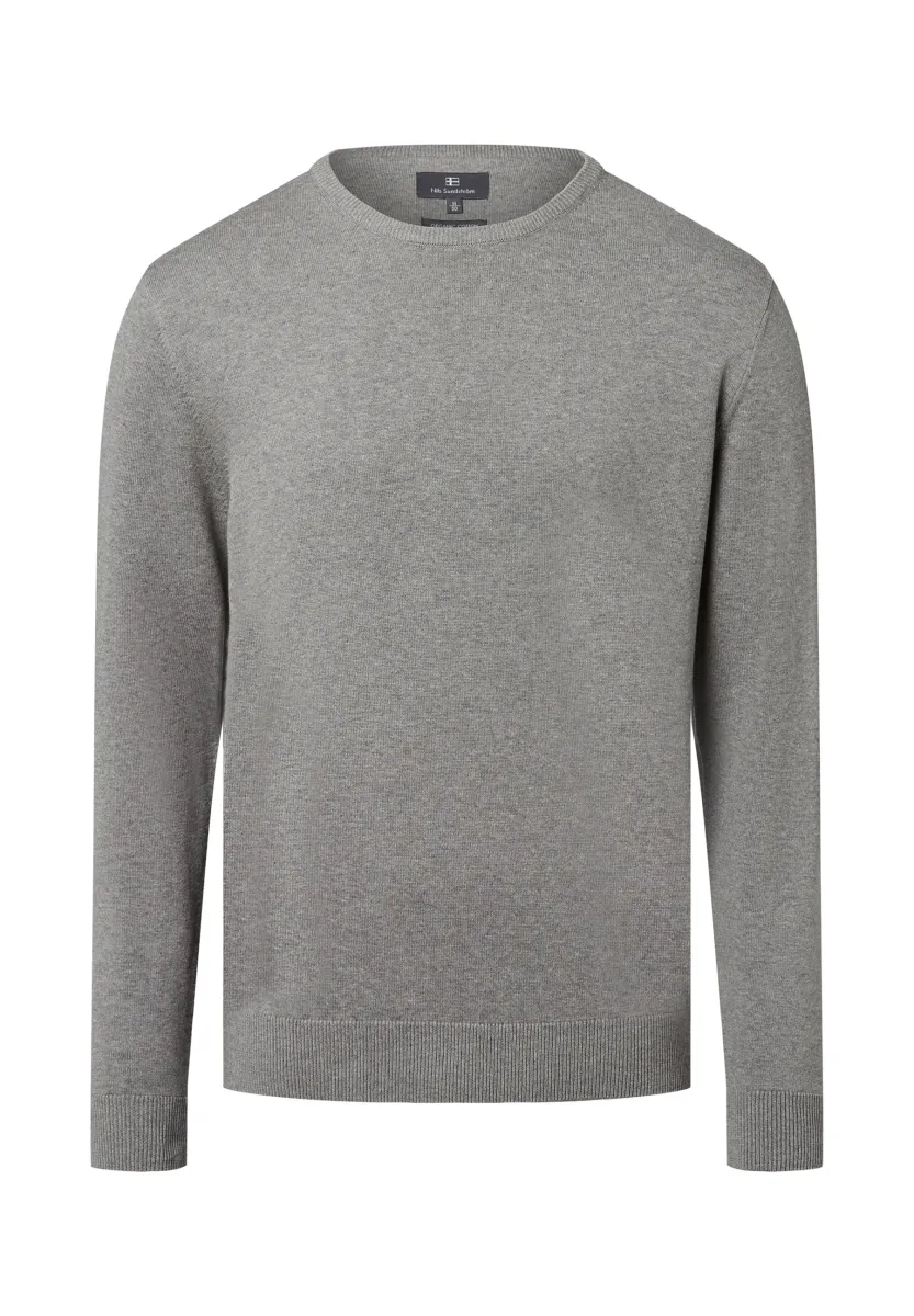 Strickpullover - grau