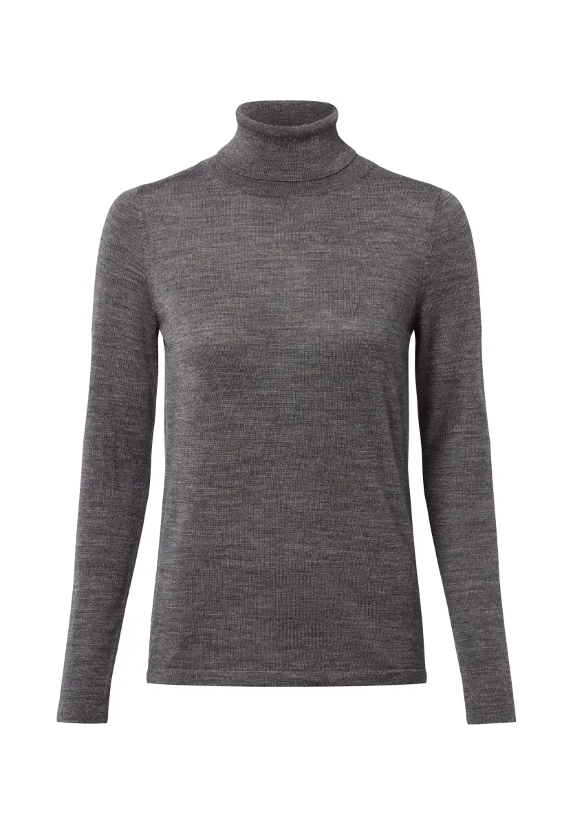Strickpullover - grau