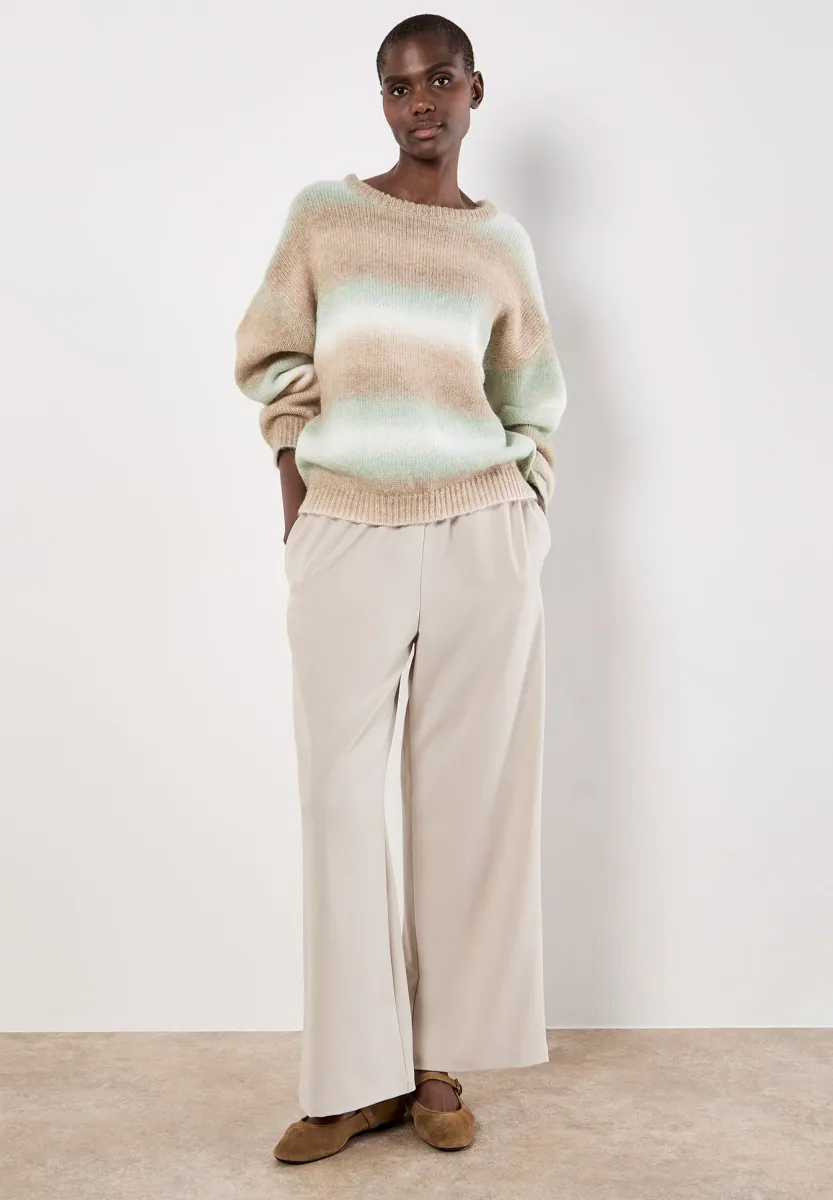 Strickpullover - green