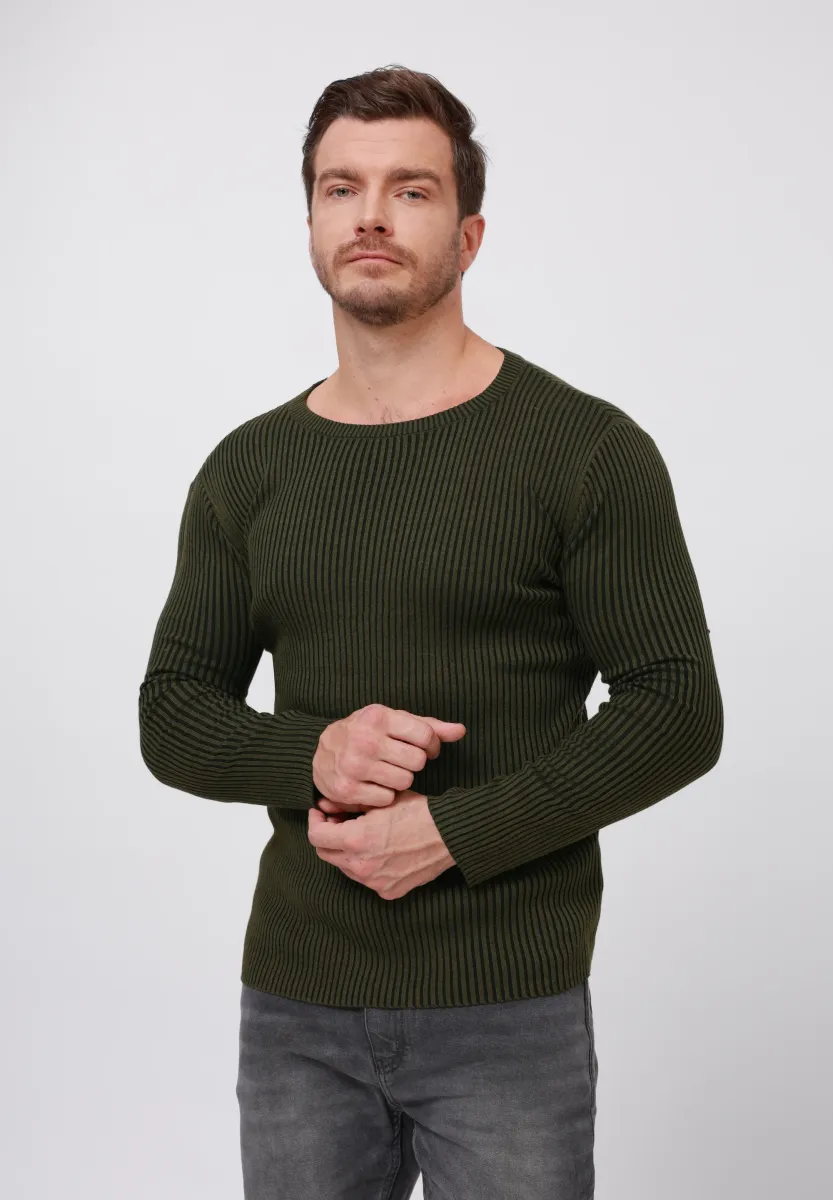 Strickpullover - green