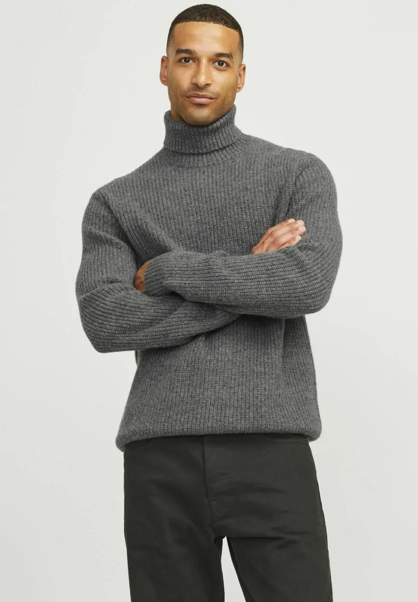 Strickpullover - grey melange