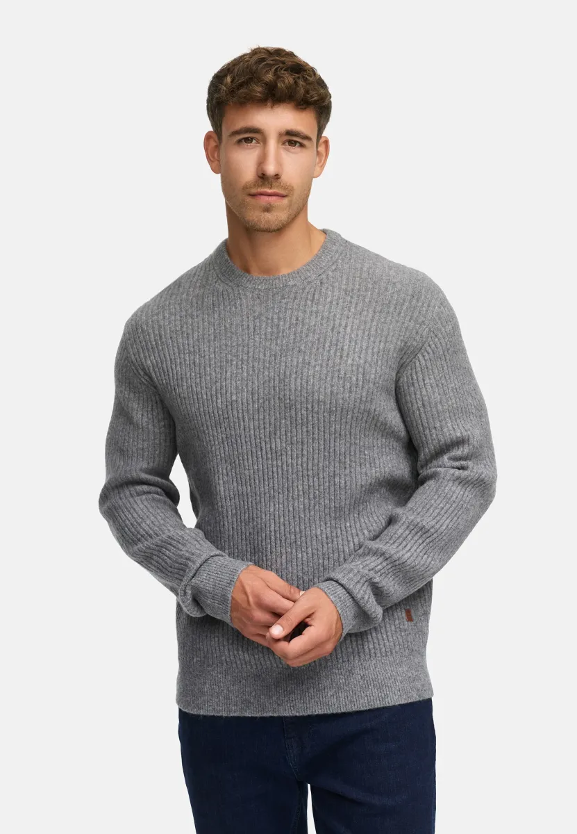 Strickpullover - grey mix