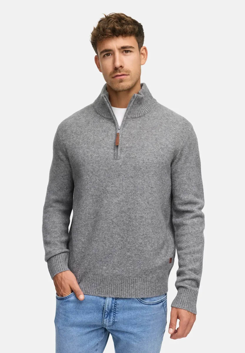 Strickpullover - grey mix