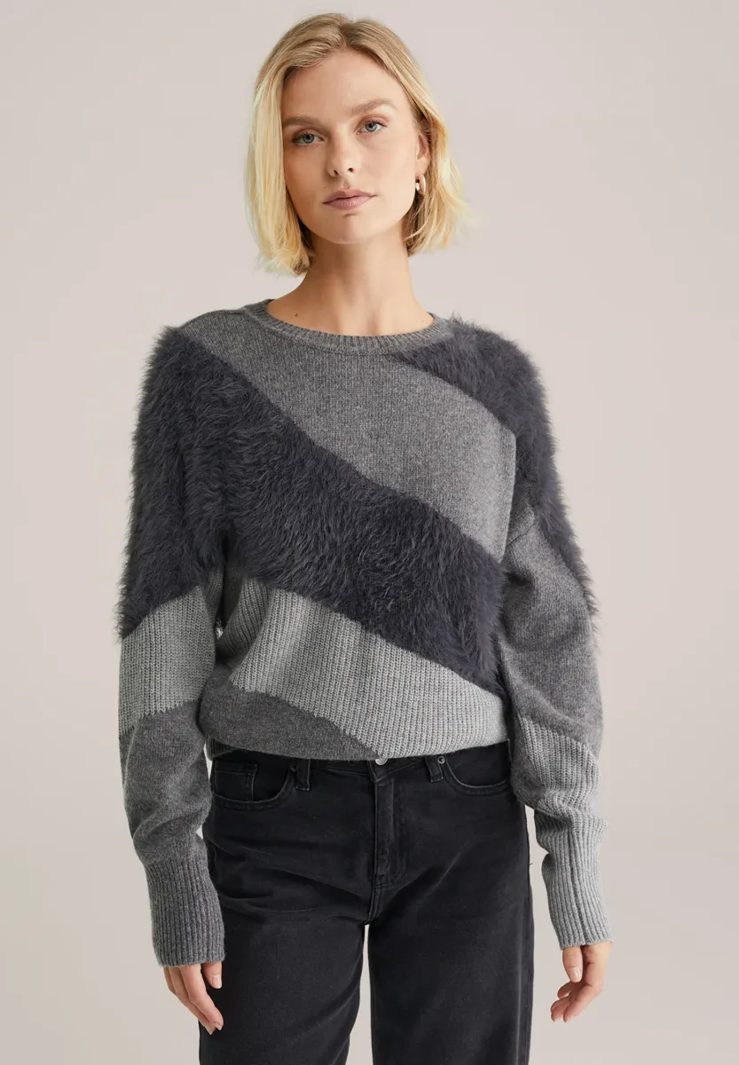 Strickpullover - grey