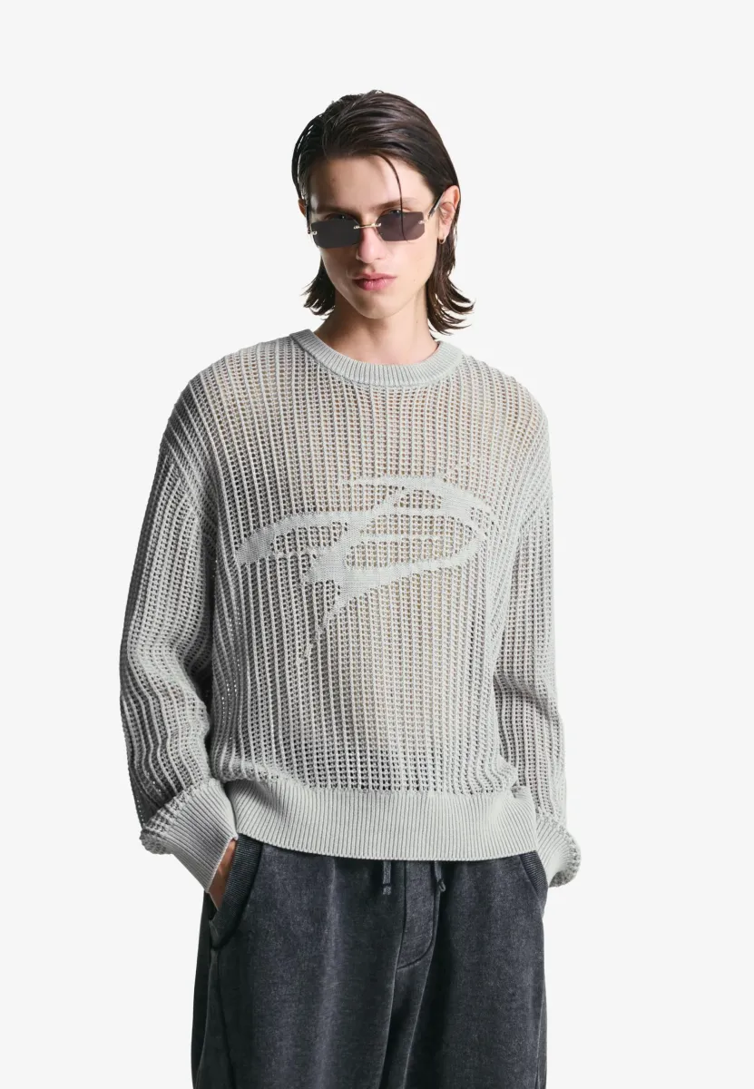 Strickpullover - grey