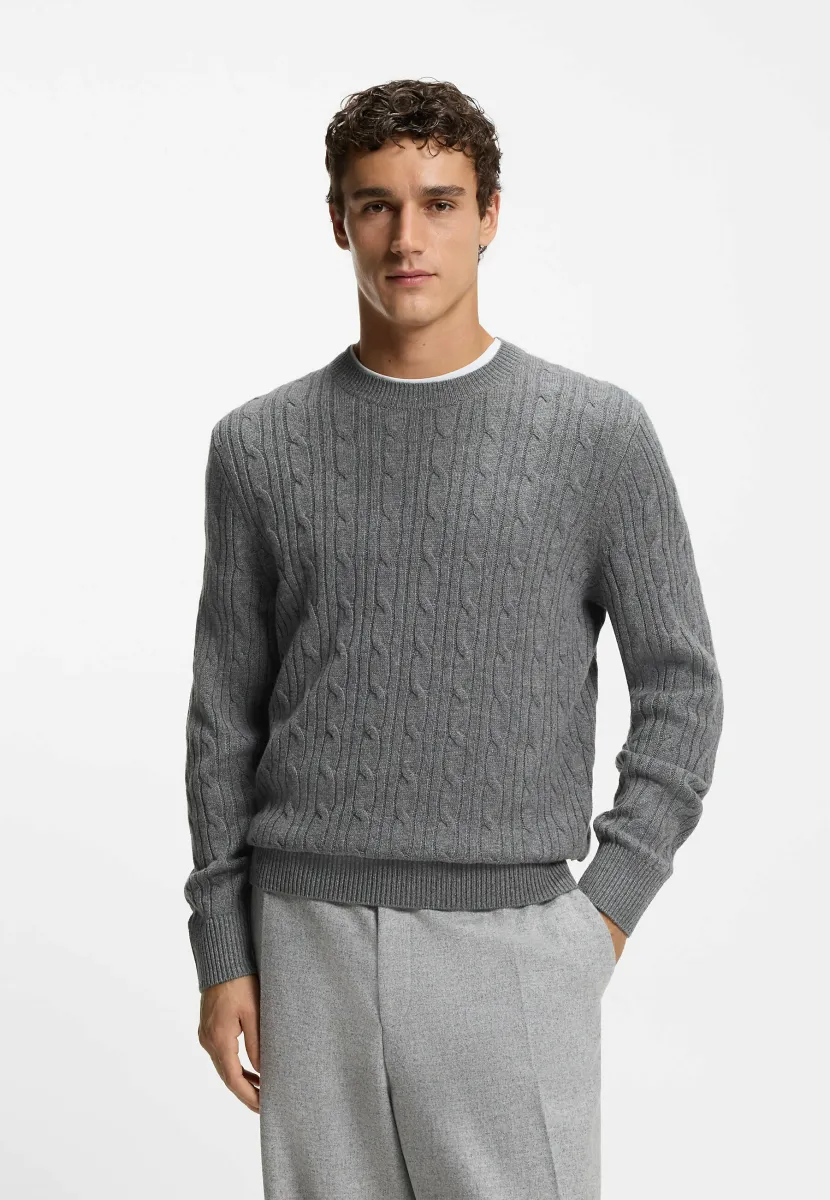 Strickpullover - grey