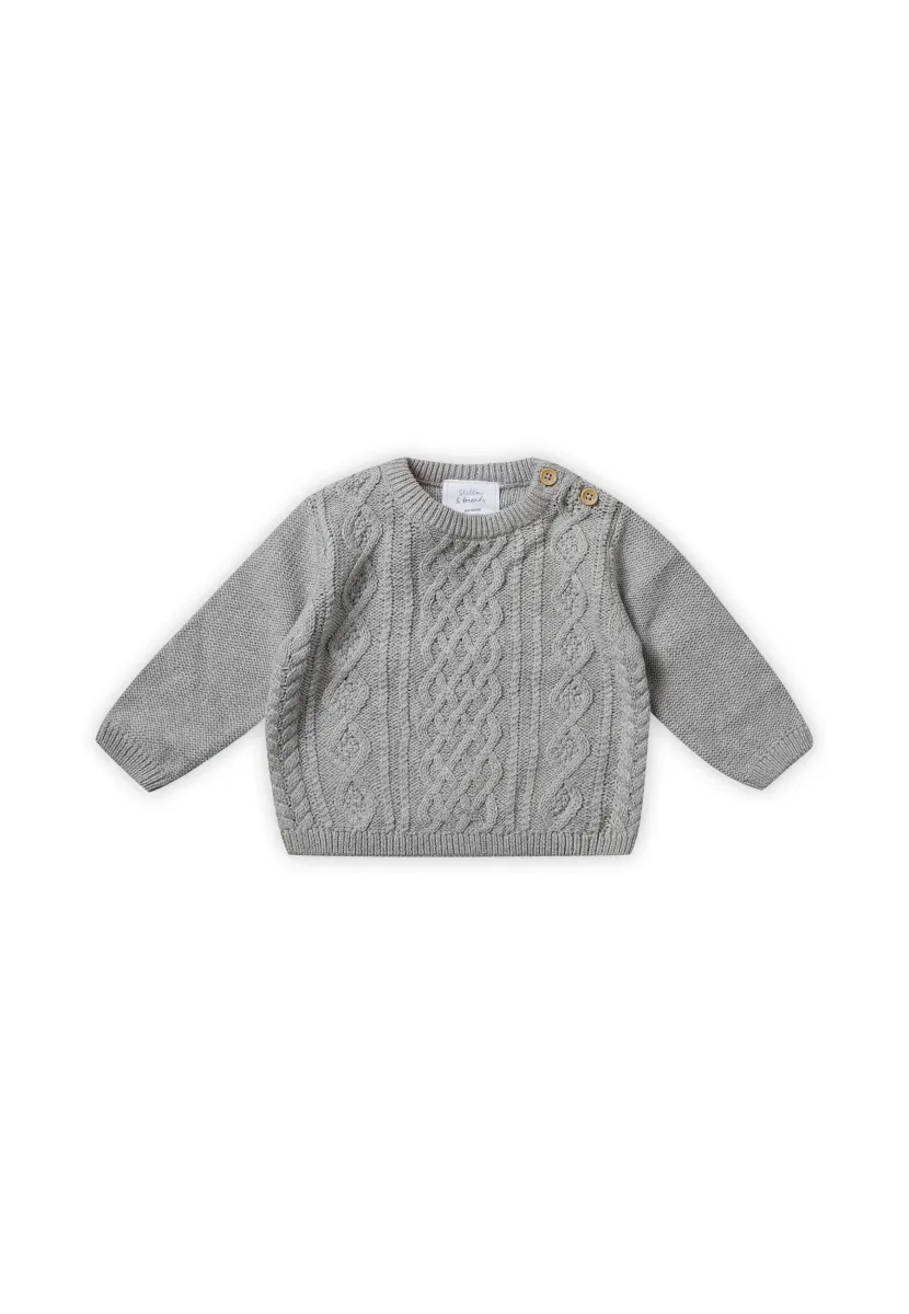 Strickpullover - grey