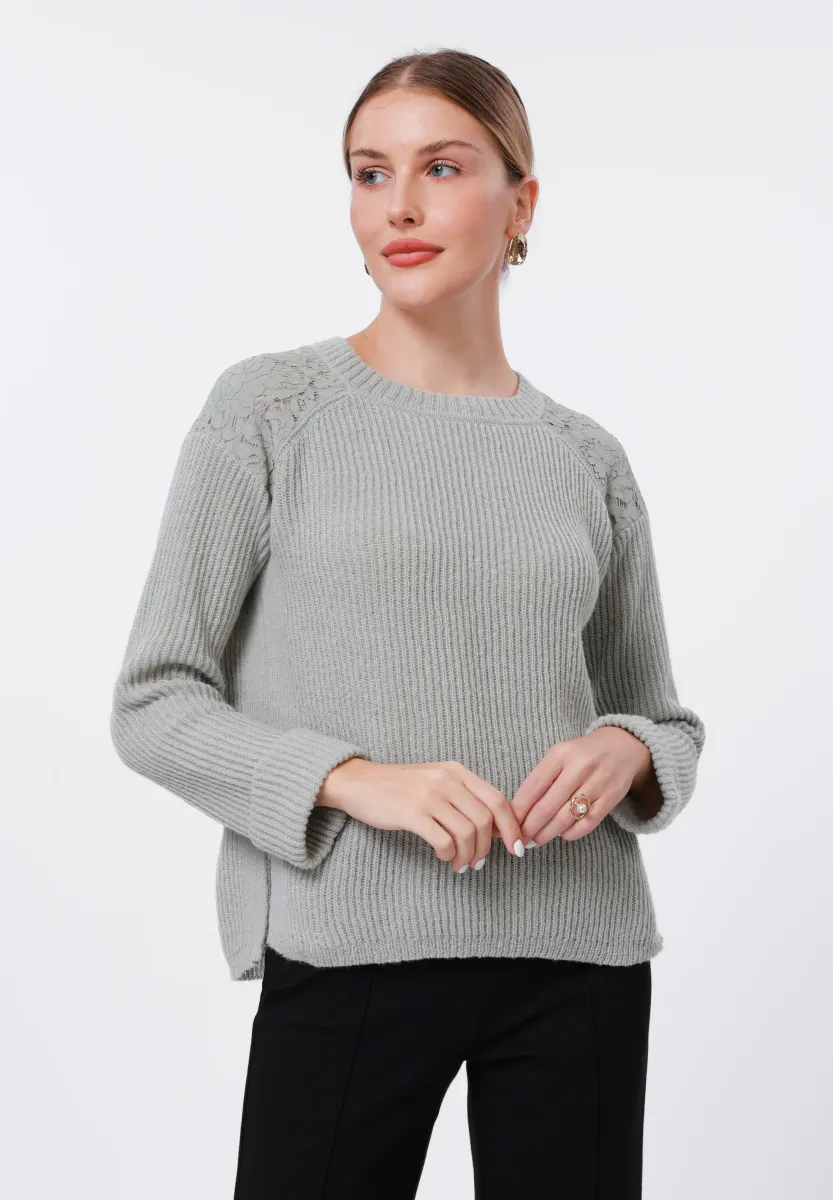 Strickpullover - grey