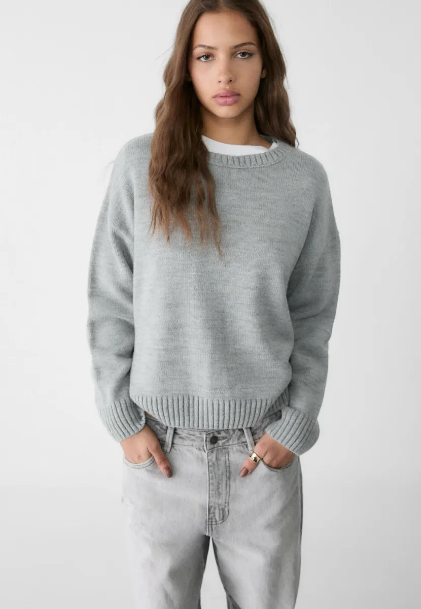 Strickpullover - grey