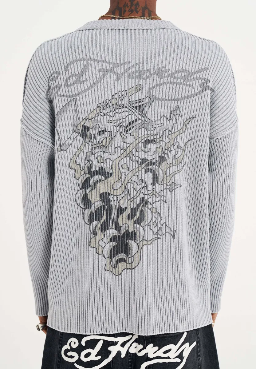 Strickpullover - grey
