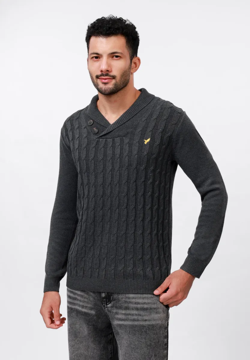 Strickpullover - grey
