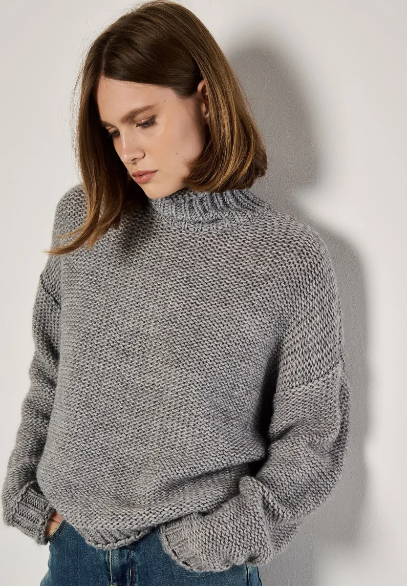 Strickpullover - grey