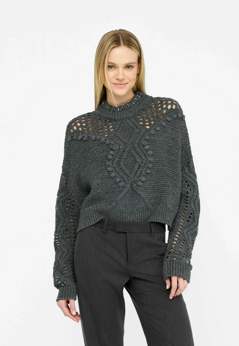 Strickpullover - grey
