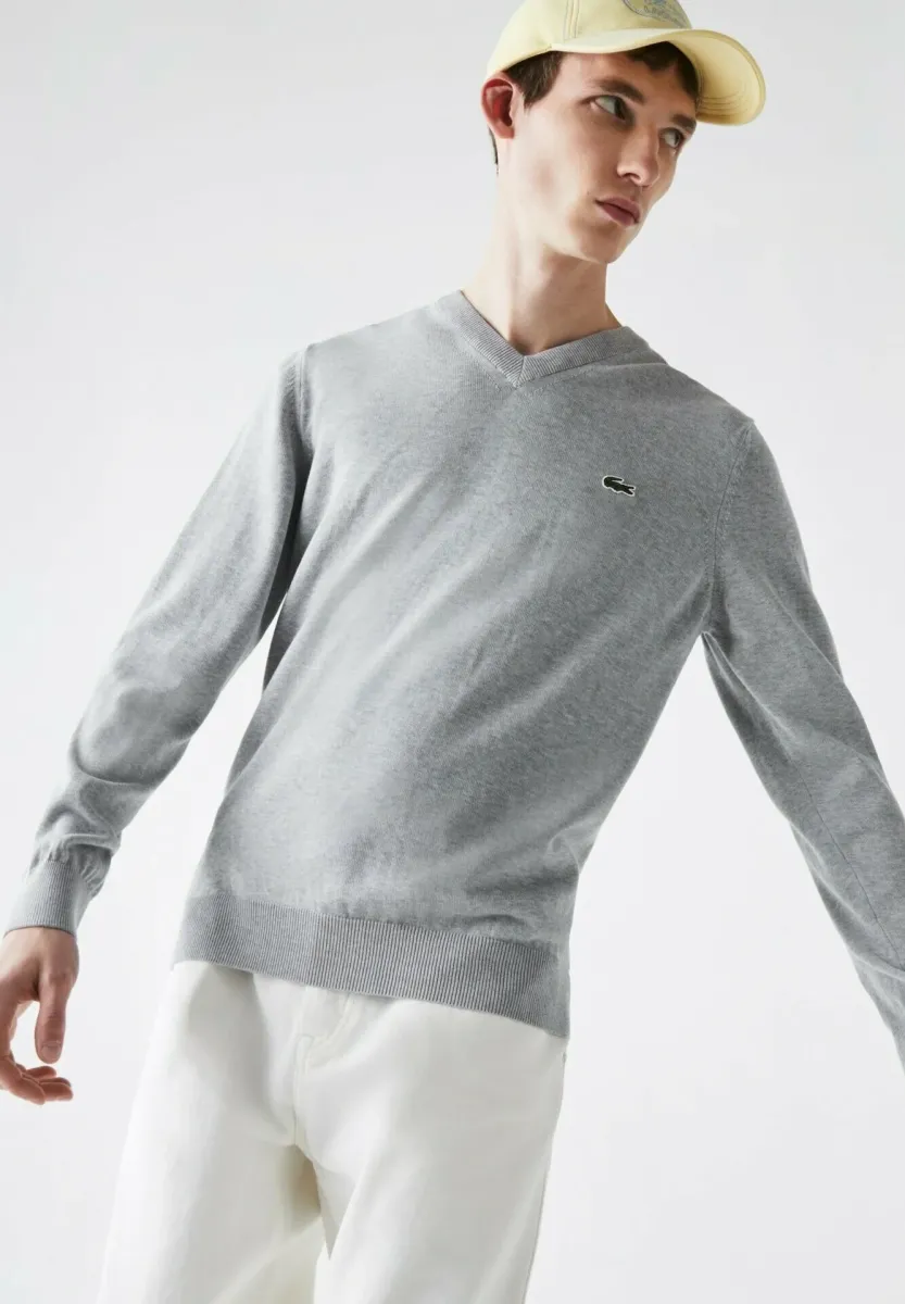 Strickpullover - gris chine