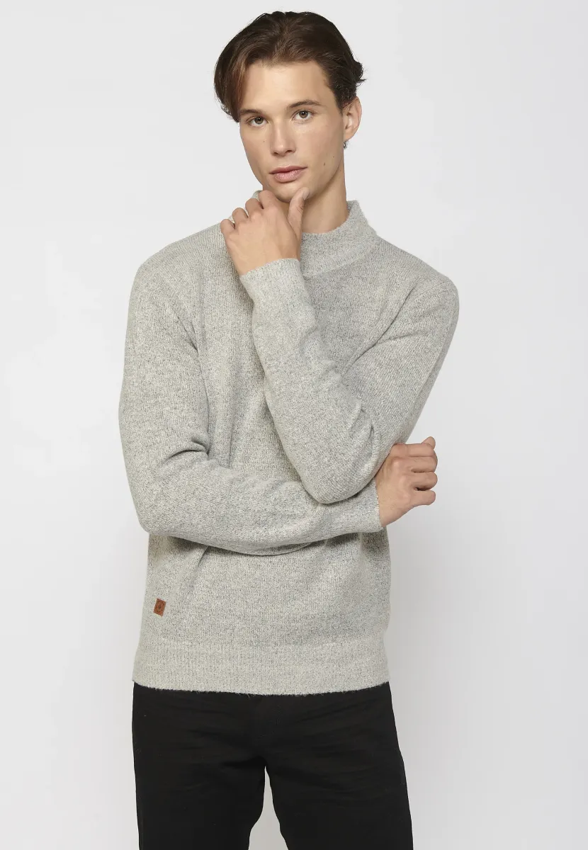 Strickpullover - gris