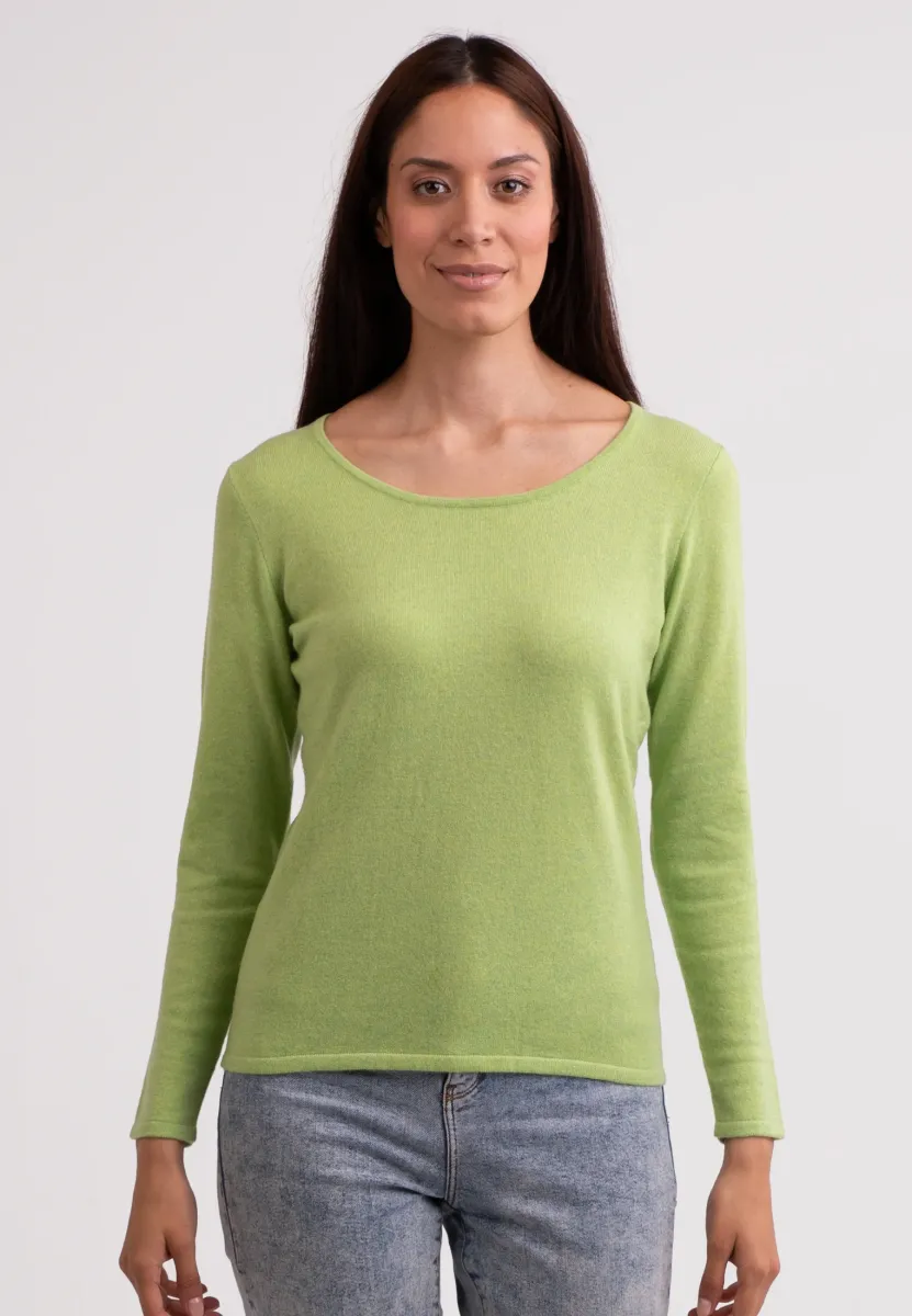 Strickpullover - grün