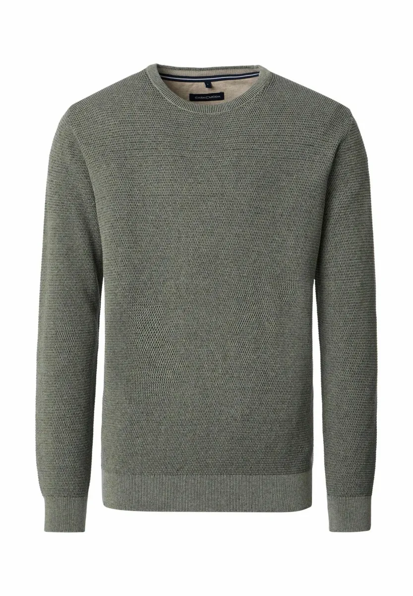 Strickpullover - grün