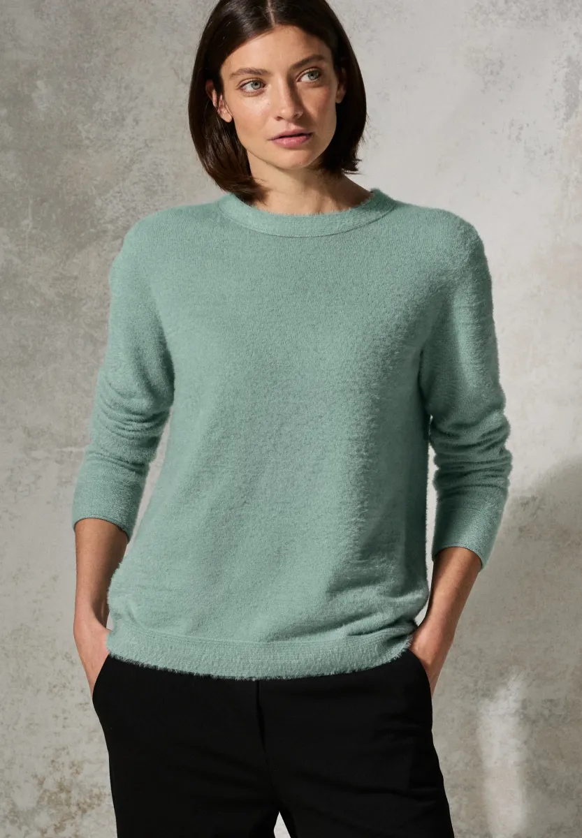 Strickpullover - grün