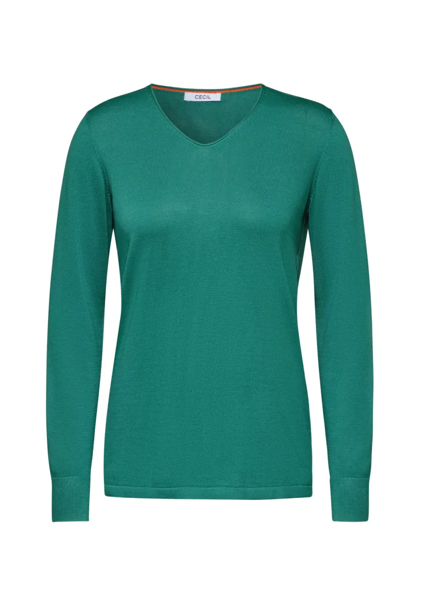 Strickpullover - grün