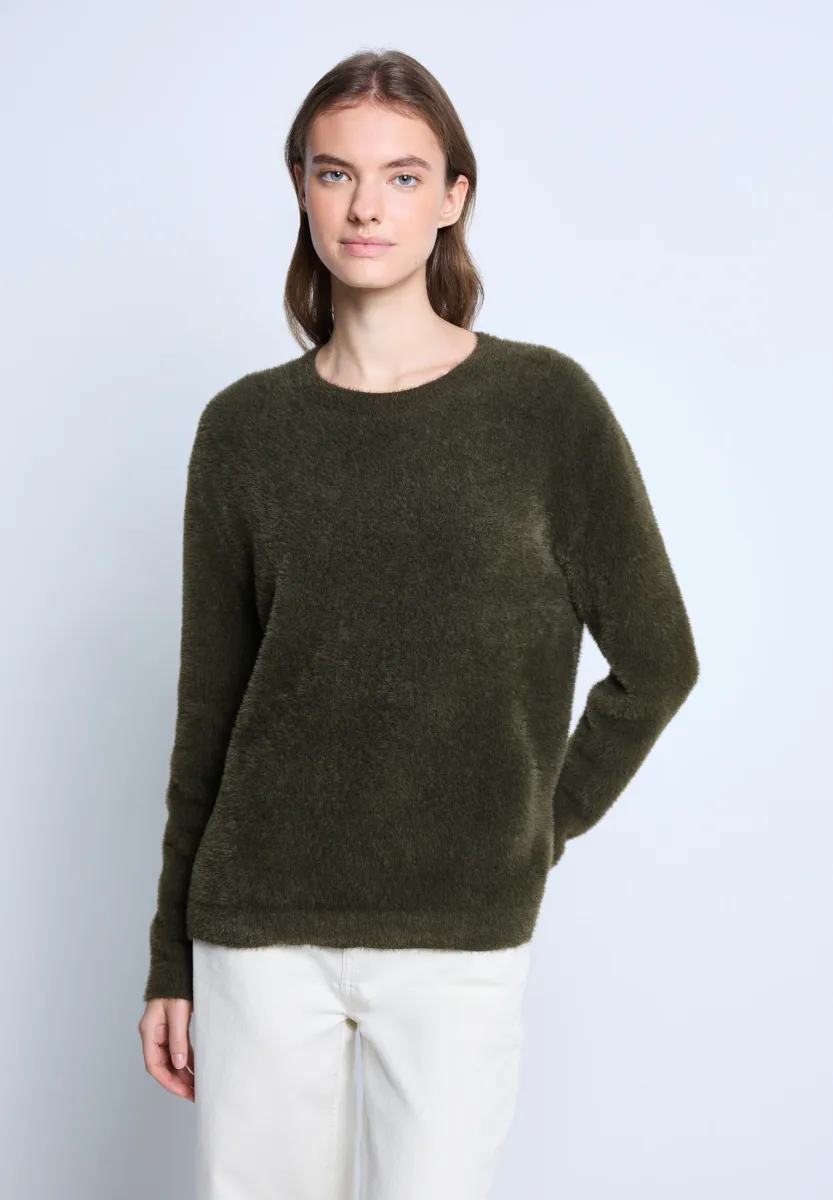 Strickpullover - grün