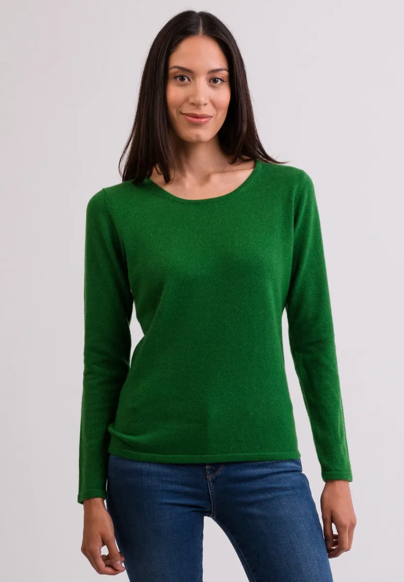 Strickpullover - grün