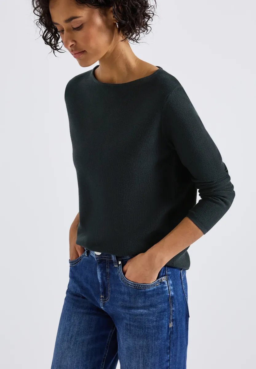 Strickpullover - grün