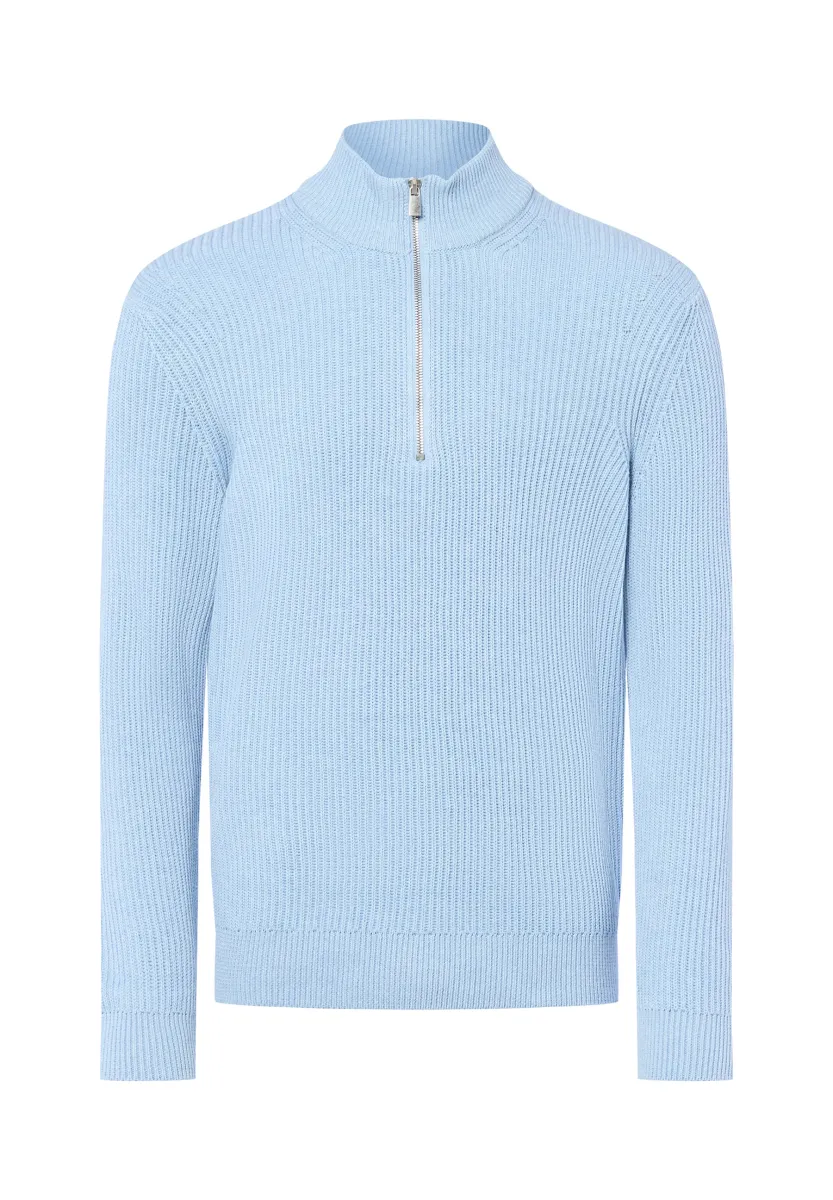 Strickpullover - hellblau
