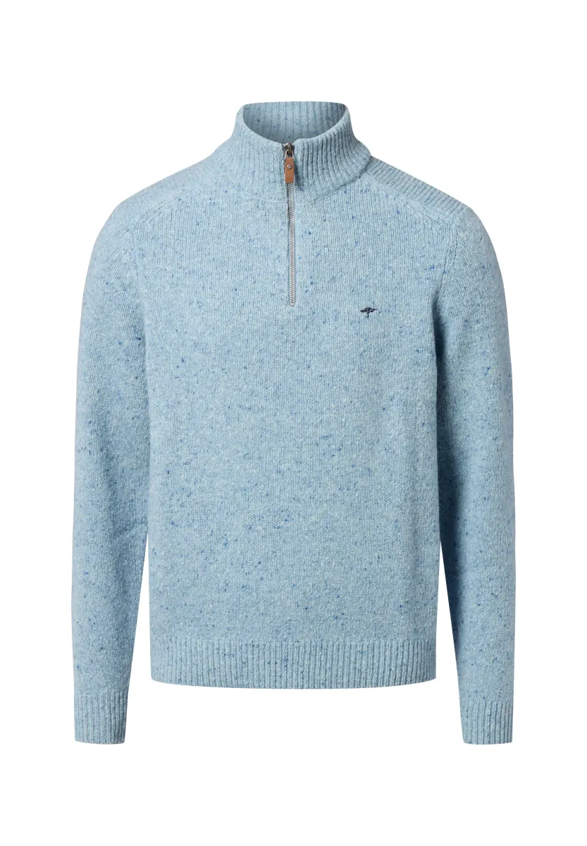 Strickpullover - hellblau
