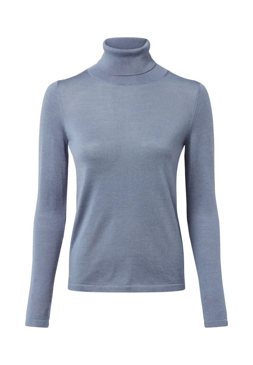 Strickpullover - hellblau