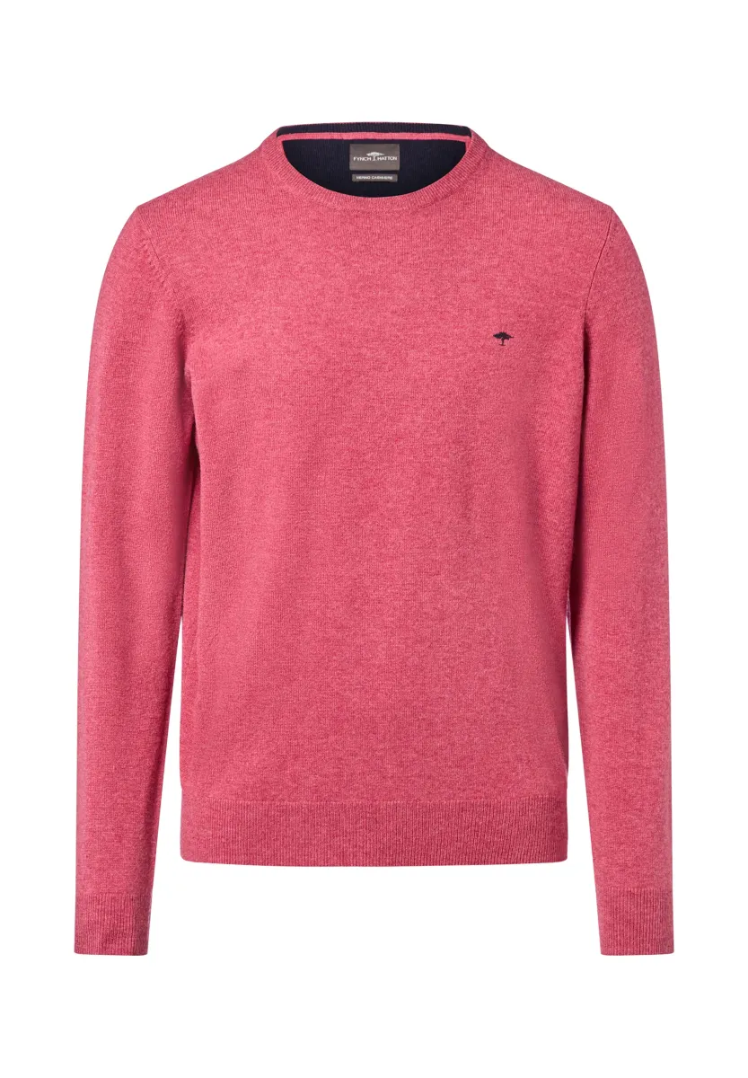Strickpullover - himbeer