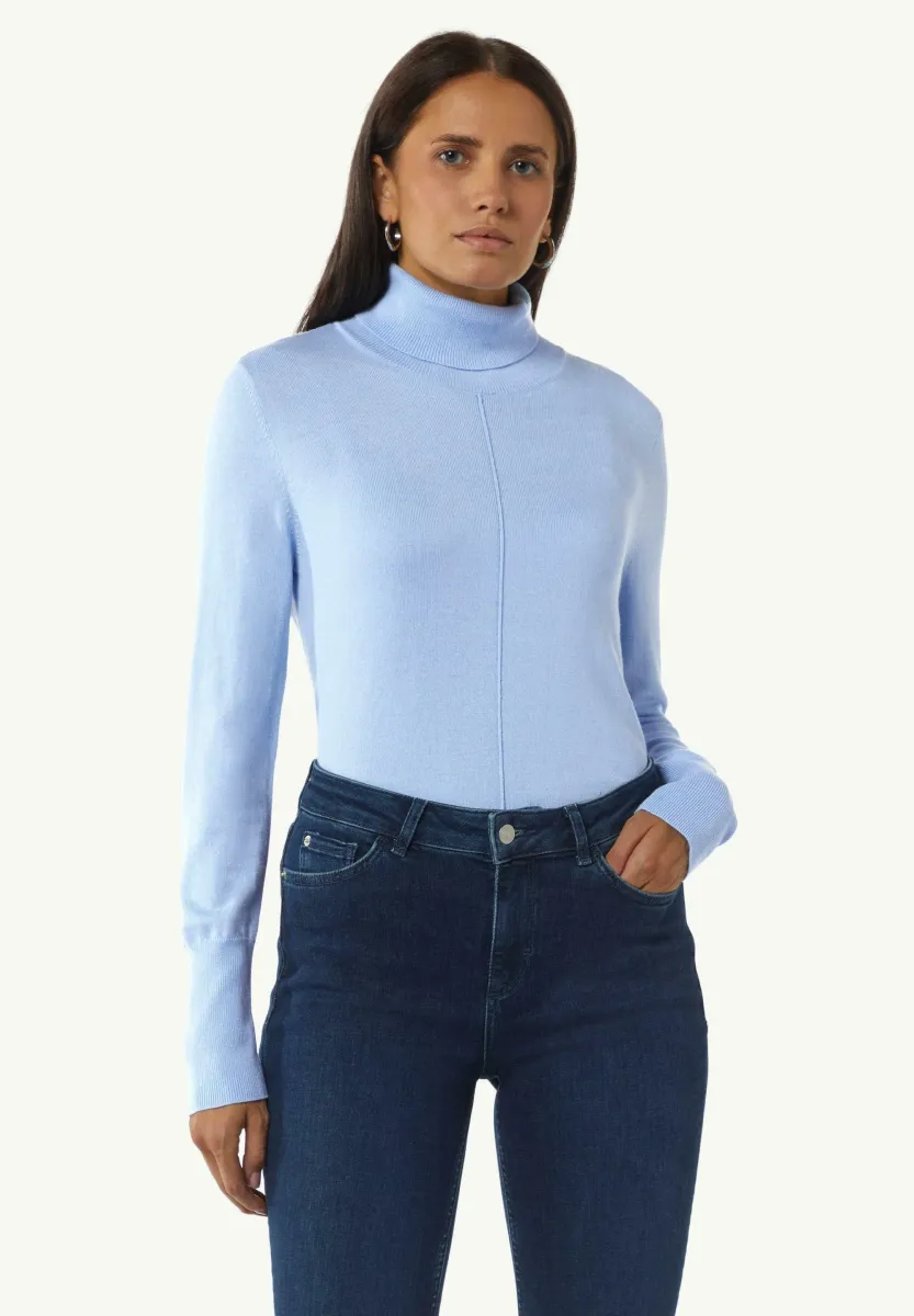Strickpullover - himmelblau