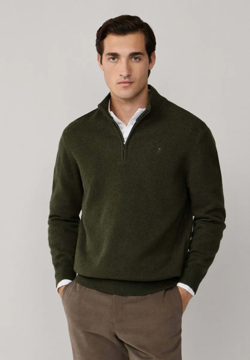 Strickpullover - hunter green