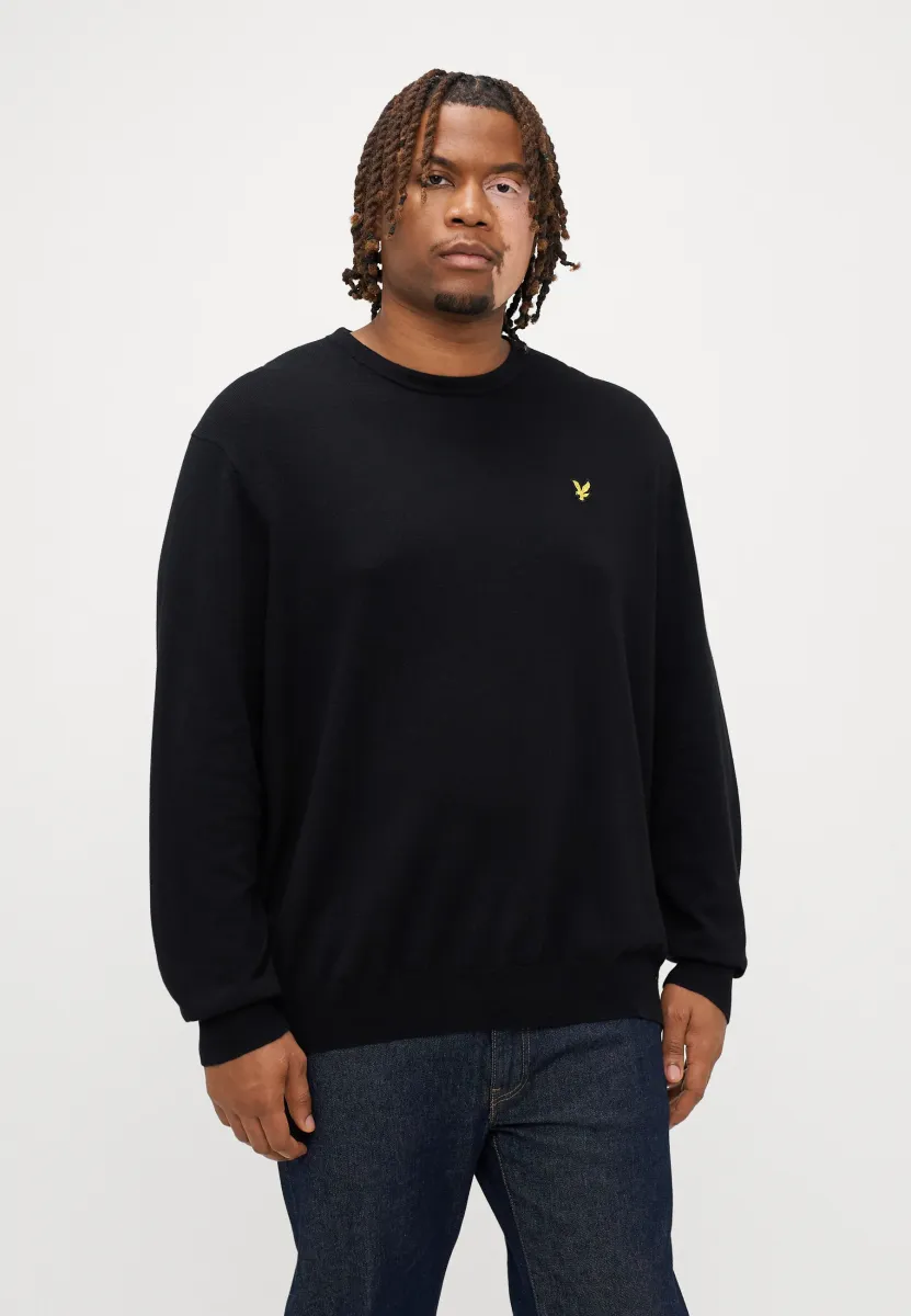 Strickpullover - jet black