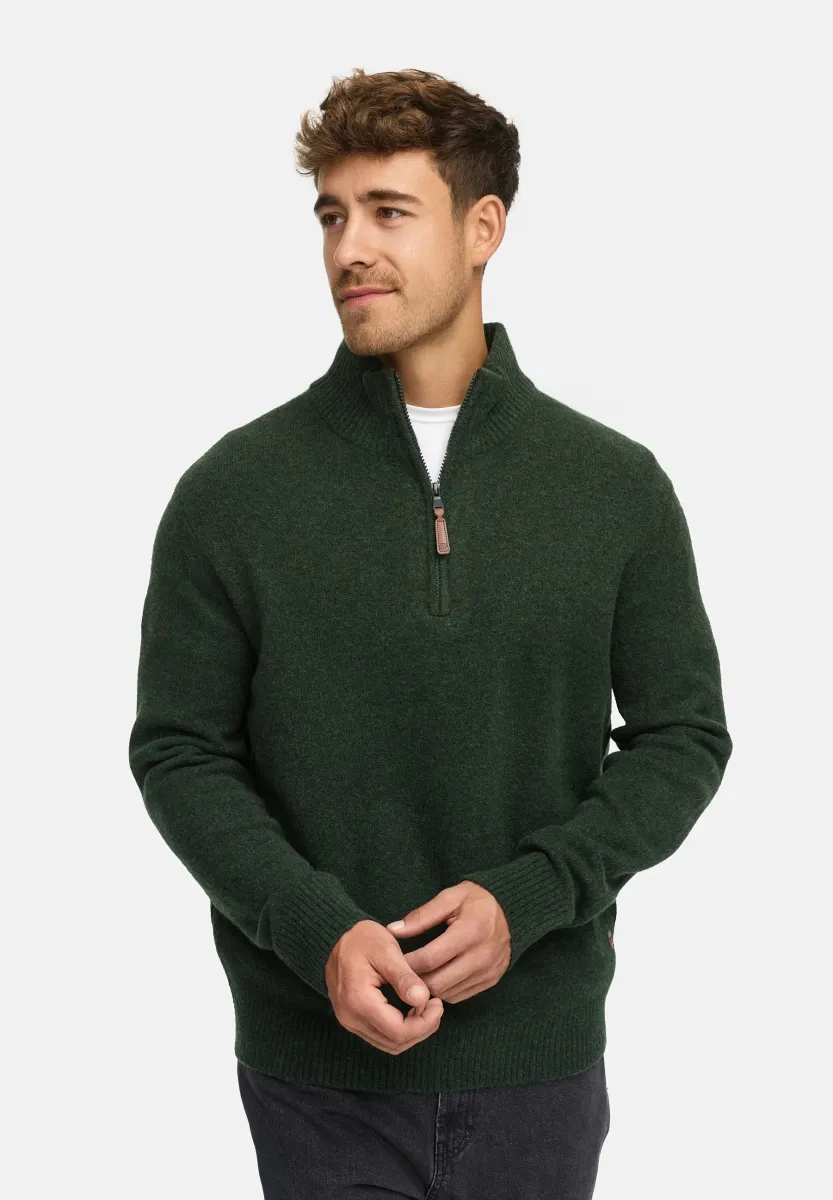Strickpullover - jungle green