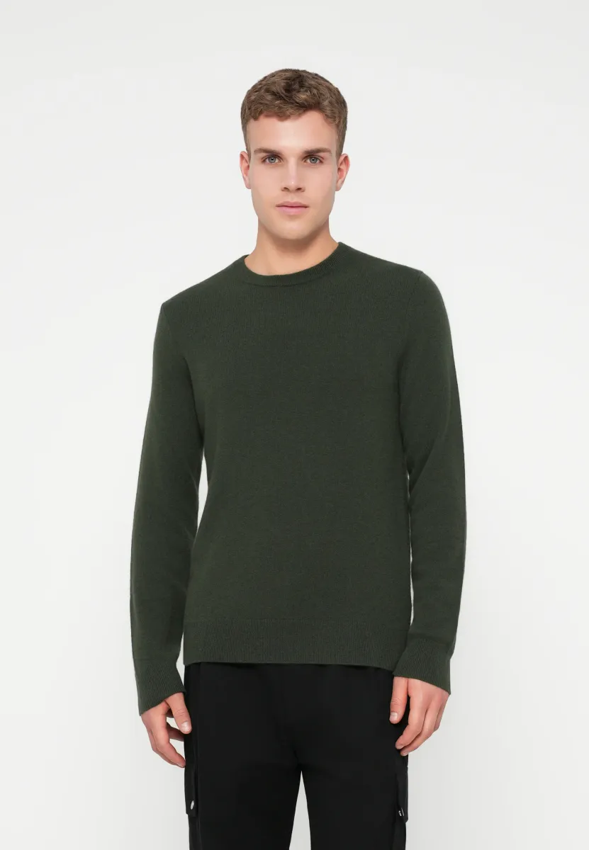 Strickpullover - kaki