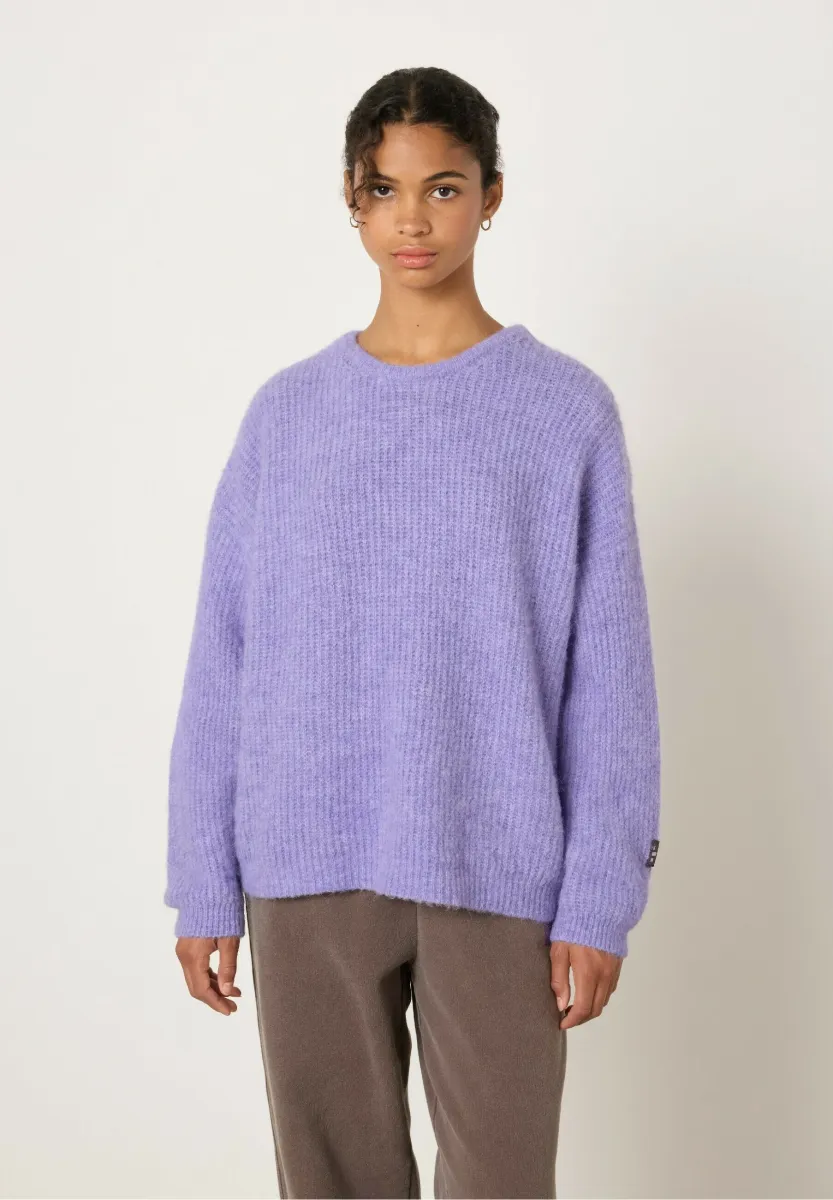Strickpullover - lavande pastel chine