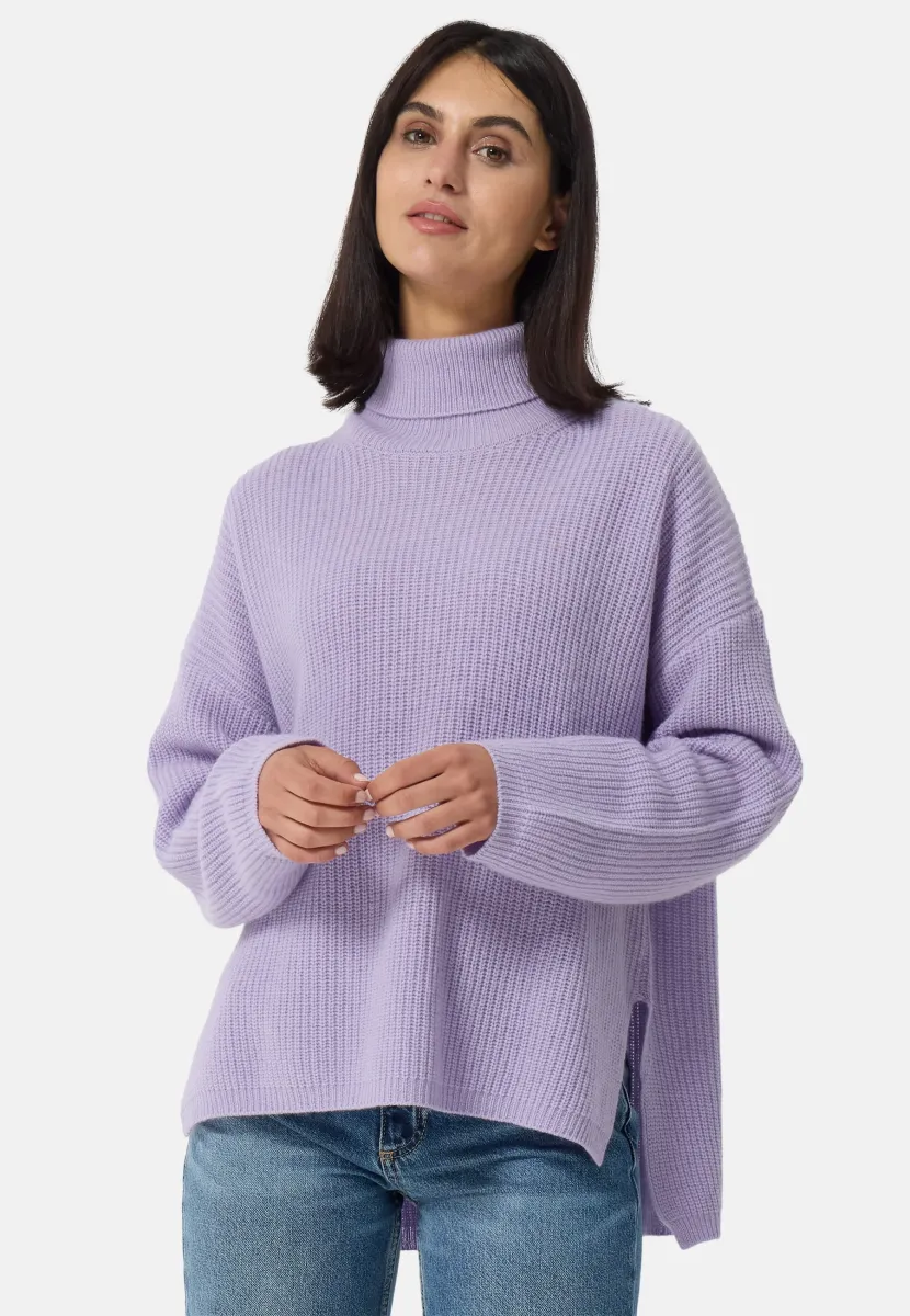 Strickpullover - lavendel