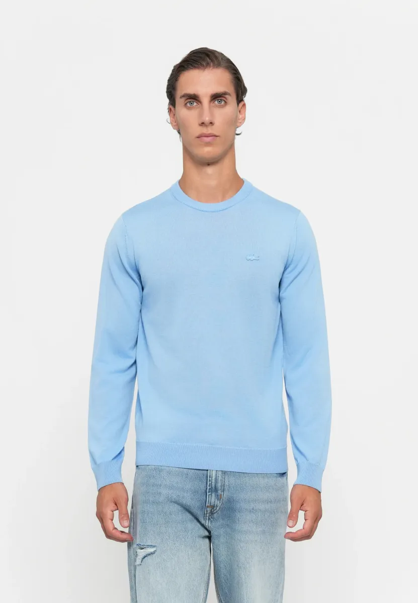 Strickpullover - light blue